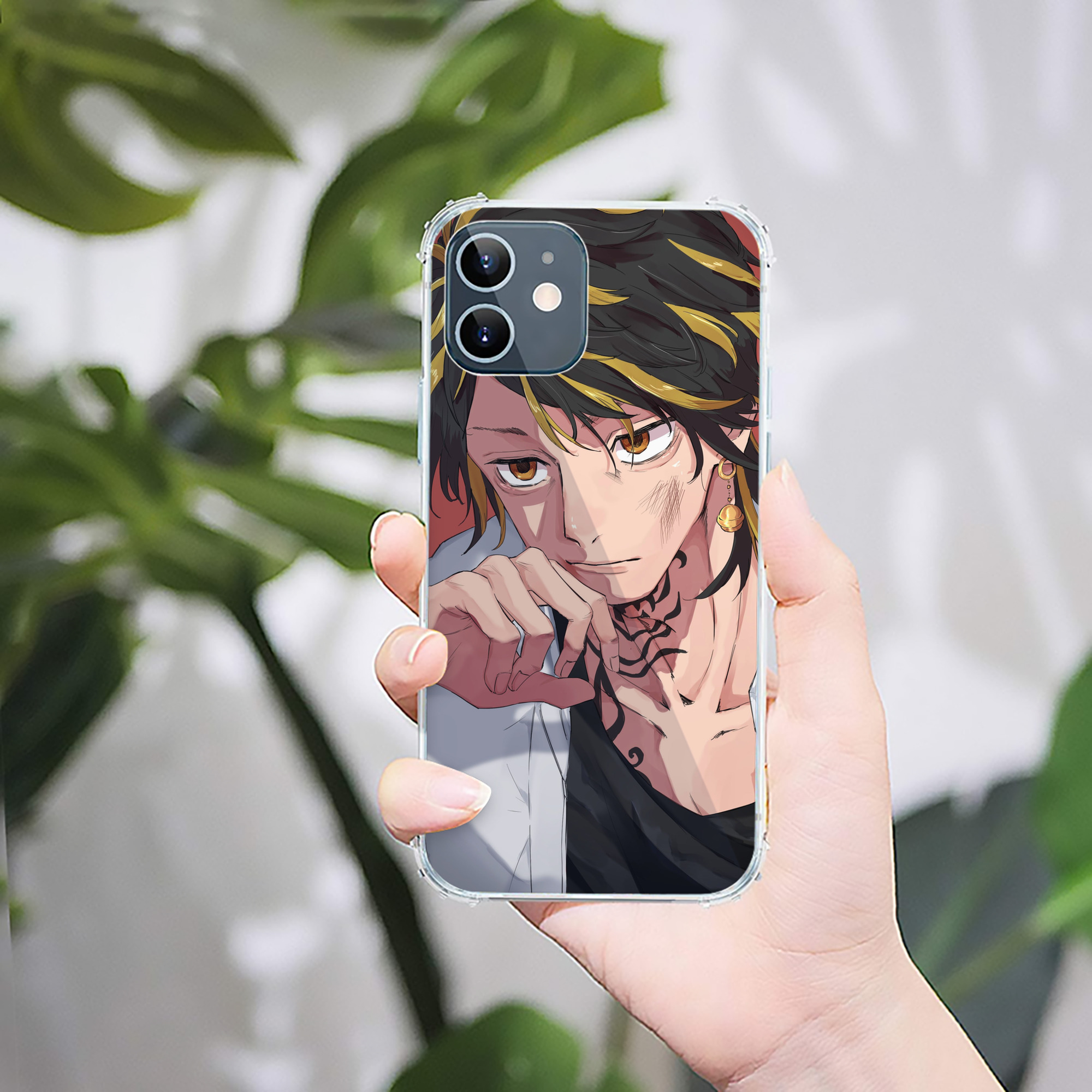 （画像用） 東京リベンジャーズ Tokyo Revengers 【iPhone 12シリーズ対応】透明スマホケース（クリアソフトケース）